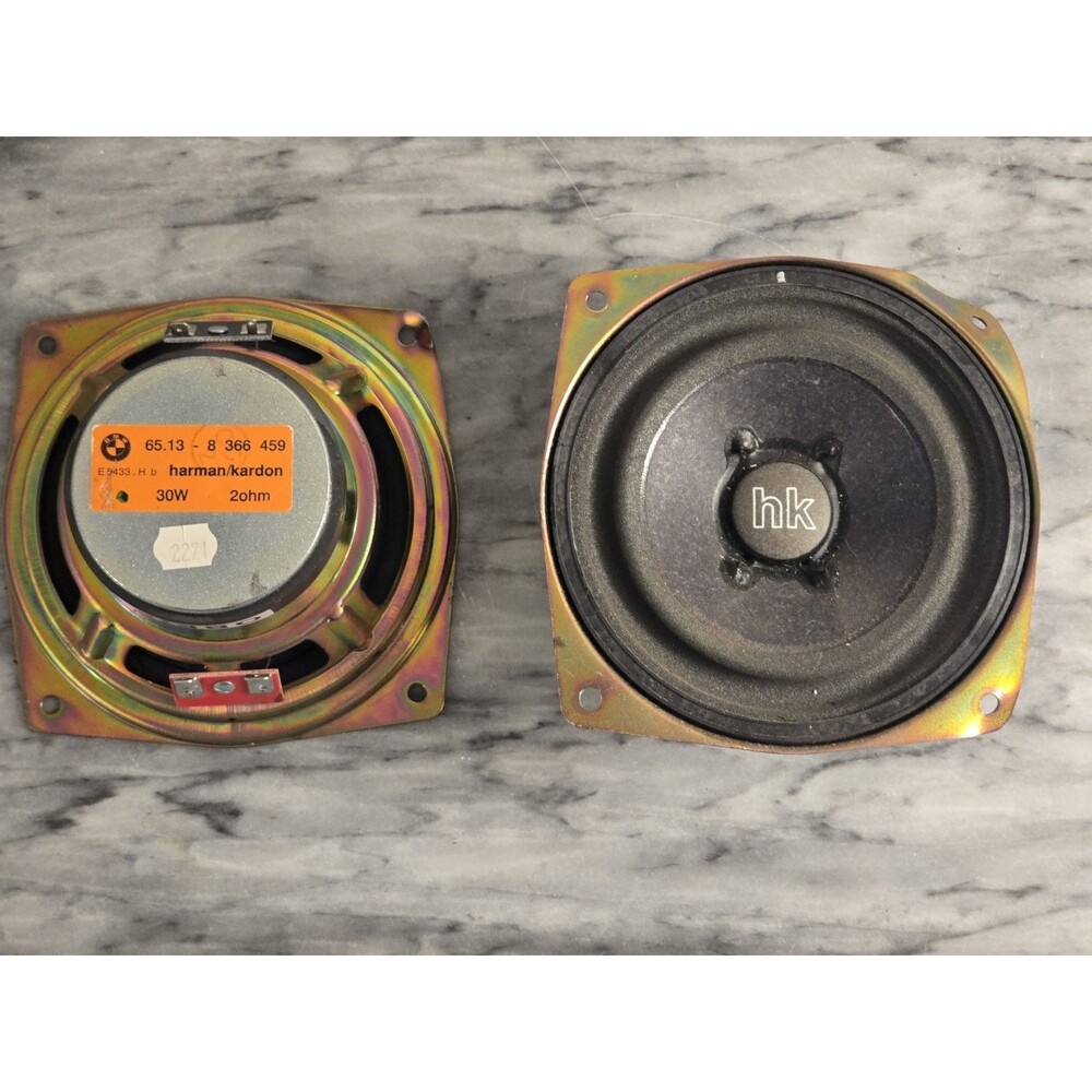 BMW E36 Harman Kardon Front Speakers Pair OEM 65138366459 96-99 M3 328i